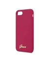 Kup Etui Guess GUHCI8LSLMGRE Apple iPhone SE 2022/SE 2020/8/7 červené/burgundské tvrdé pouzdro Silikonové Vintage Gold Logo - GUE542BRG - {ean13} - Sklep Home Screen