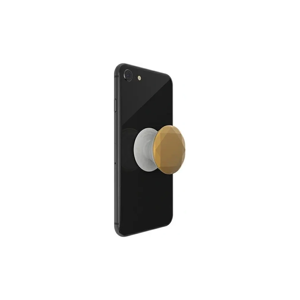 Uchwyt do telefonu POPSOCKETS 2 Metallic Diamond Medallion Gold
