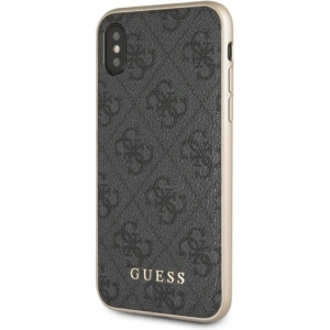 Kup Guess Apple Tasche GUHCPXG4GG iPhone X/XS grau/grau Hartschalenkoffer 4G Collection - GUE543GRY - {ean13} - Sklep Home Screen