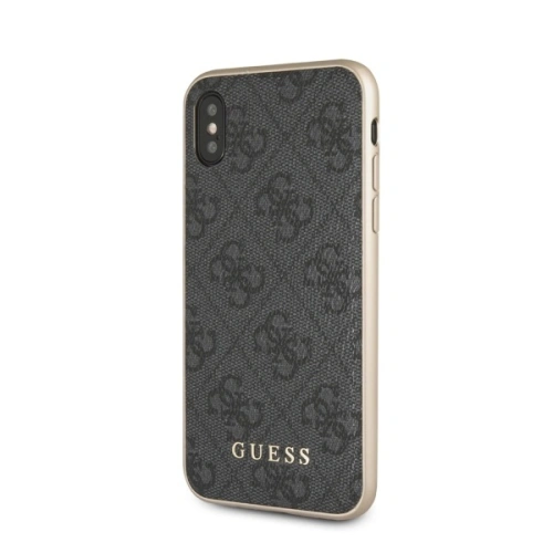 Buy Guess GUHCPXG4GG Apple iPhone X/XS grey hard case 4G Collection - GUE543GRY - {ean13} - Home Screen Store Europe