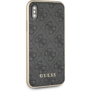 Kup Guess Apple Tasche GUHCPXG4GG iPhone X/XS grau/grau Hartschalenkoffer 4G Collection - GUE543GRY - {ean13} - Sklep Home Screen