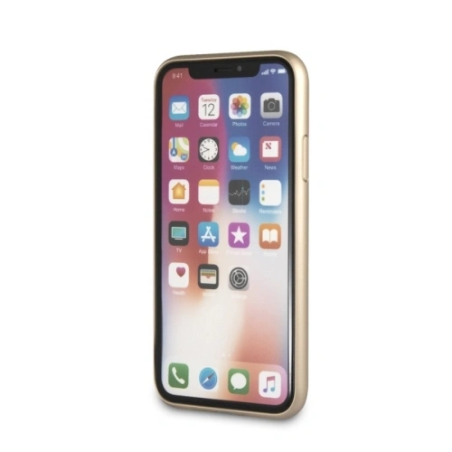 Kup Etui Guess GUHCPXG4GG Apple iPhone X/XS šedé/grey tvrdé pouzdro 4G Collection - GUE543GRY - {ean13} - Sklep Home Screen