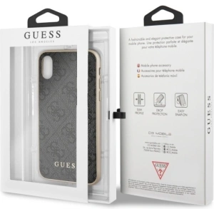 Kup Guess Apple Tasche GUHCPXG4GG iPhone X/XS grau/grau Hartschalenkoffer 4G Collection - GUE543GRY - {ean13} - Sklep Home Screen