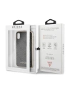 Kup Etui Guess GUHCPXG4GG Apple iPhone X/XS šedé/grey tvrdé pouzdro 4G Collection - GUE543GRY - {ean13} - Sklep Home Screen