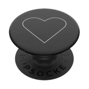 Uchwyt do telefonu POPSOCKETS 2 White Heart Black