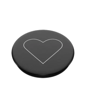 Uchwyt do telefonu POPSOCKETS 2 White Heart Black