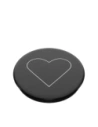 Uchwyt do telefonu POPSOCKETS 2 White Heart Black