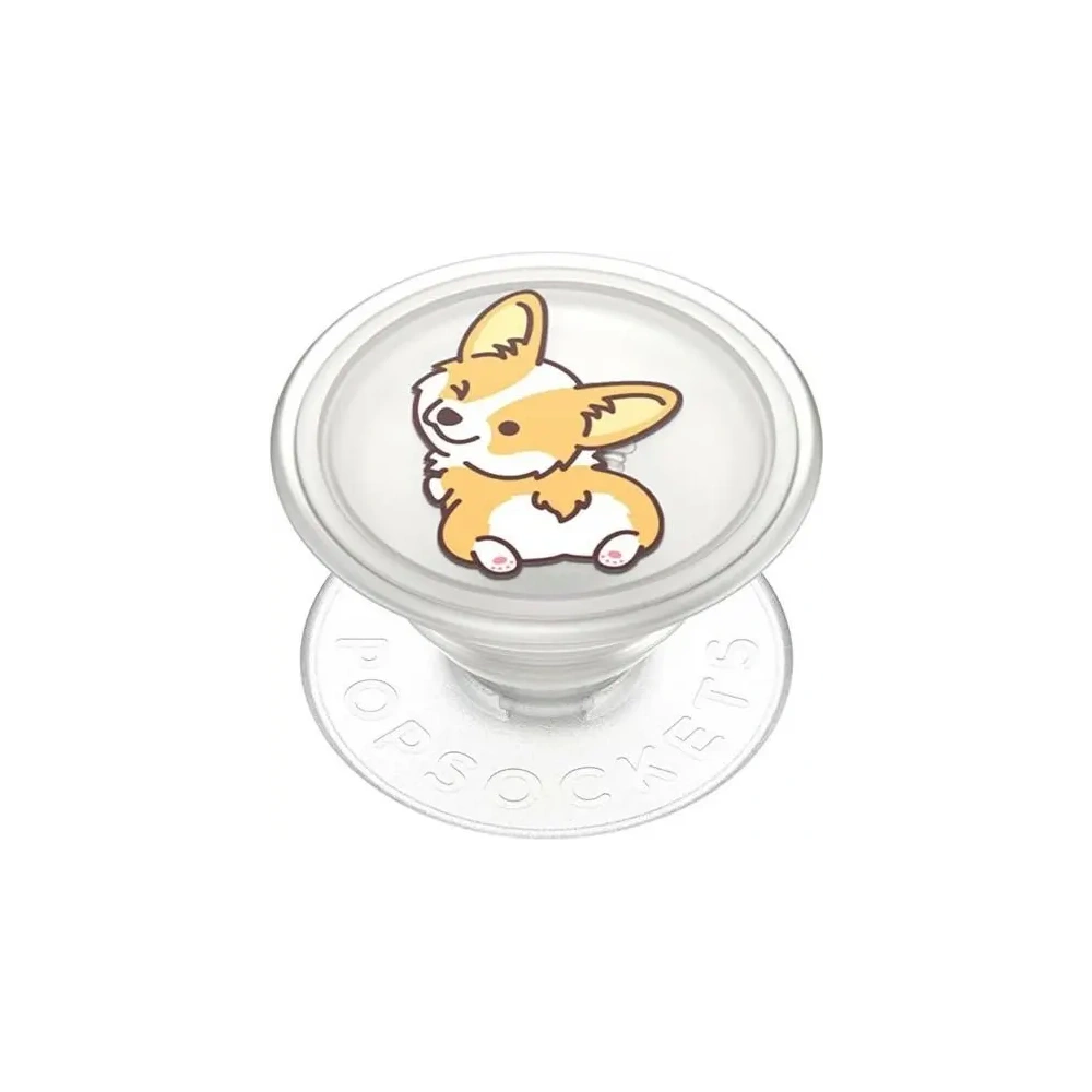 Uchwyt do telefonu POPSOCKETS PlantCore Grip Cheeky Corgi