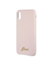 Buy Guess GUHCPXLSLMGLP Apple iPhone X/XS ight pink hard case Silicone Vintage Gold Logo - GUE545PNK - {ean13} - Home Screen Store Europe