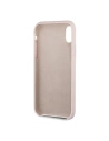 Kup Etui Guess GUHCPXLSLMGLP Apple iPhone X/XS jasnoróżowy/light pink hard case Silicone Vintage Gold Logo - GUE545PNK - {ean13} - Sklep Home Screen