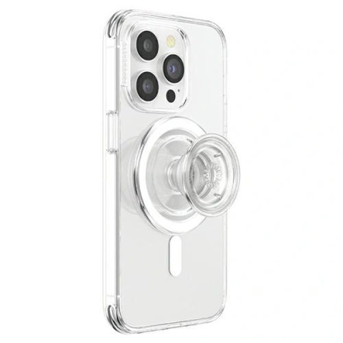 Uchwyt do telefonu POPSOCKETS PopGrip MagSafe 2 przezroczysty