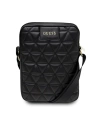 Guess Tasche GUTB10QLBK 10" schwarz/schwarz Gesteppte Tablet-Tasche