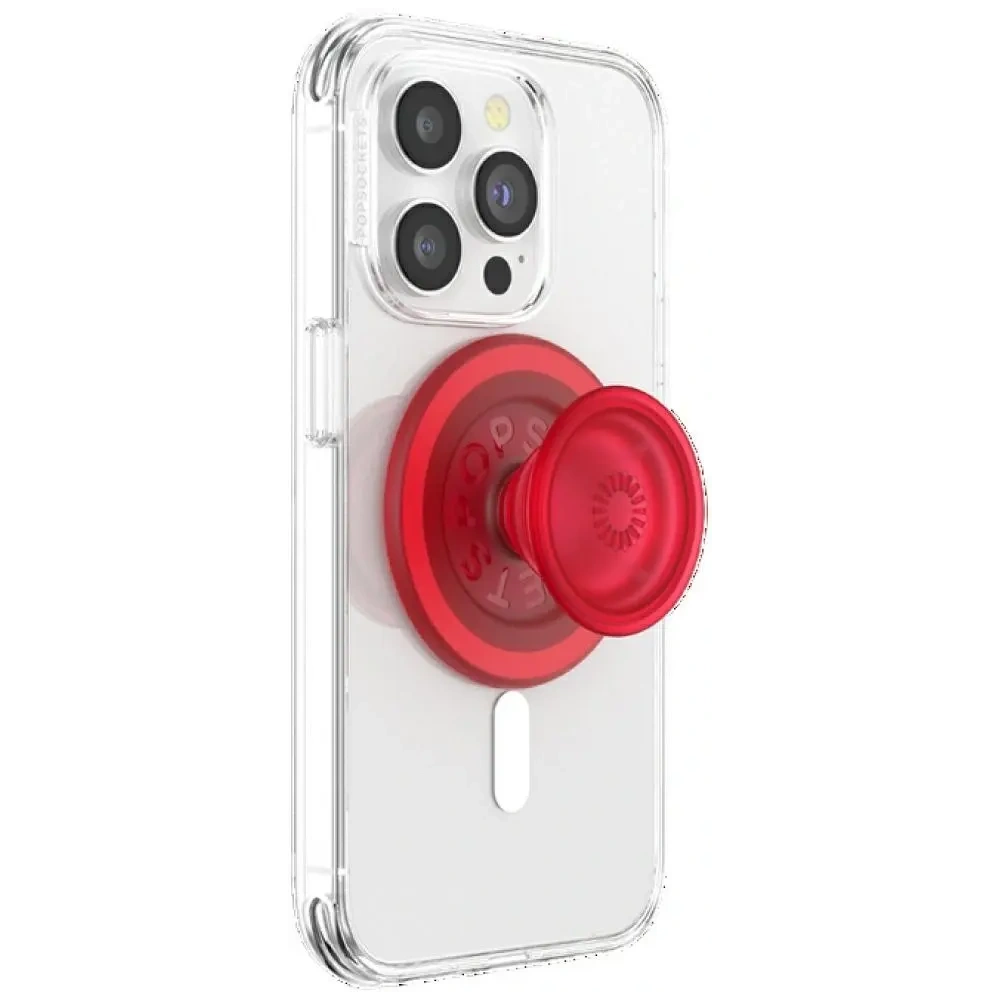 Uchwyt do telefonu POPSOCKETS Blanchette Red MagSafe czerwony