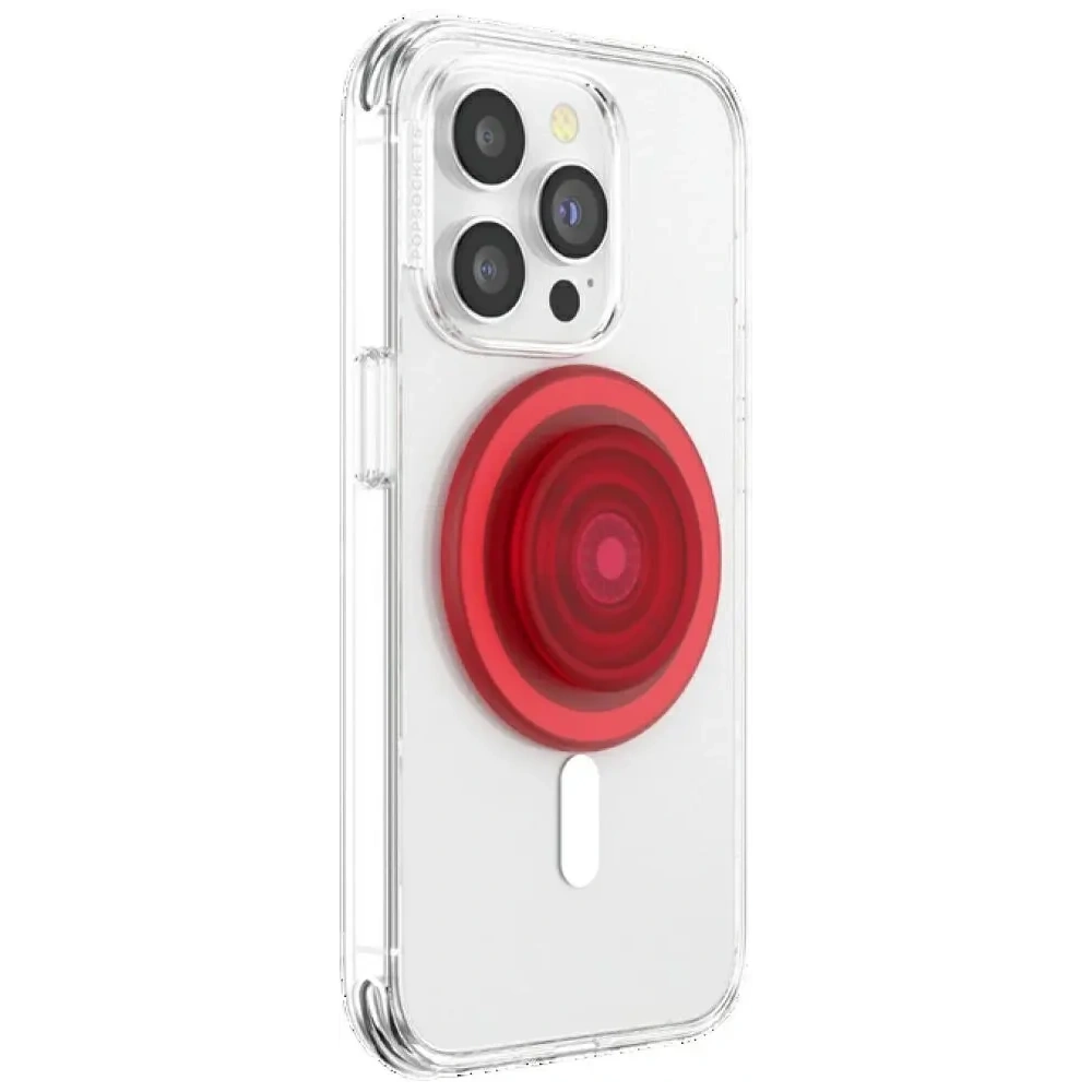Uchwyt do telefonu POPSOCKETS Blanchette Red MagSafe czerwony