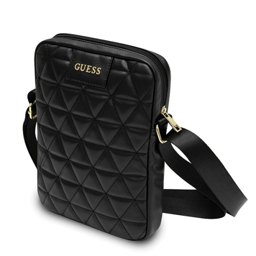 Kup Torba Guess GUTB10QLBK 10" neagră/black Geantă pentru tabletă matlasată - GUE546BLK - {ean13} - Sklep Home Screen