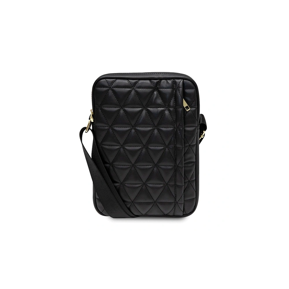 Torba Guess GUTB10QLBK 10" czarna/black Quilted Tablet Bag