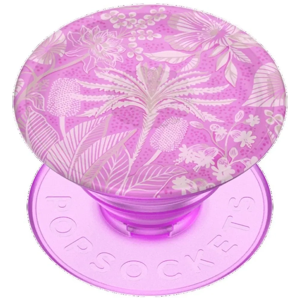 Uchwyt do telefonu POPSOCKETS PlantCore Grip Tan Lines różowy