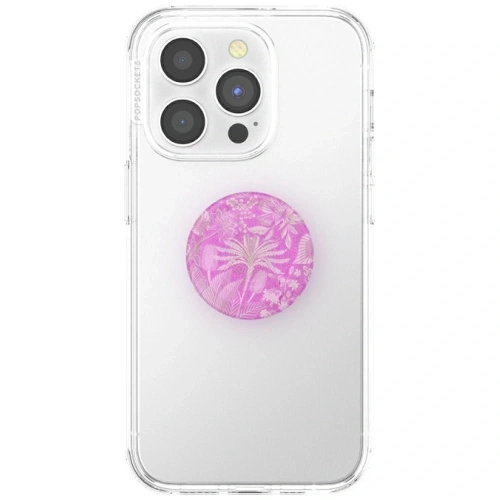 Uchwyt do telefonu POPSOCKETS PlantCore Grip Tan Lines różowy