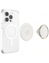 Uchwyt do telefonu POPSOCKETS Round Luxe Coconut Creme Enamel MagSafe beżowy