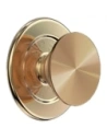 Uchwyt do telefonu POPSOCKETS Round Radial Gold Aluminum MagSafe złoty