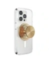 Uchwyt do telefonu POPSOCKETS Round Radial Gold Aluminum MagSafe złoty