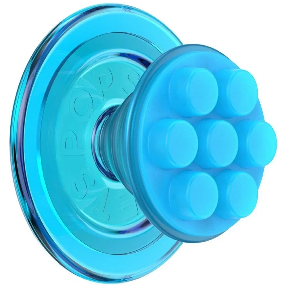 Uchwyt do telefonu POPSOCKETS Translucent FG-Popper MagSafe niebieski