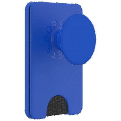 Uchwyt i podstawka do telefonu z portfelem POPSOCKETS PopWallet+ PopGrip PW+ MS MagSafe kobalt