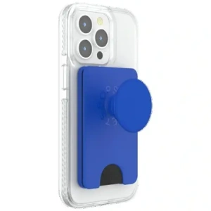 Uchwyt i podstawka do telefonu z portfelem POPSOCKETS PopWallet+ PopGrip PW+ MS MagSafe kobalt