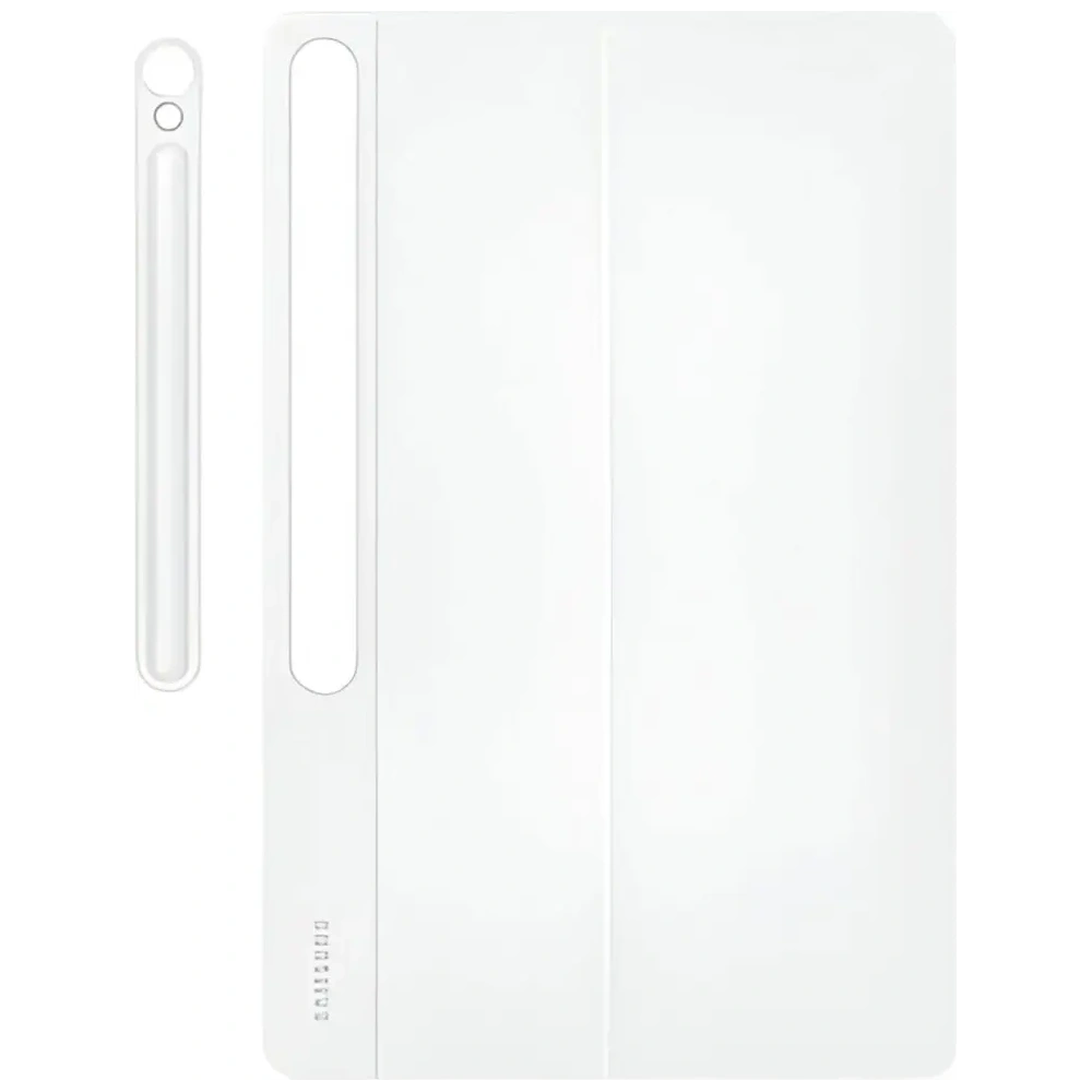 Etui Samsung Book Cover Keyboard AI Key do Galaxy Tab S10 FE+ Plus biały