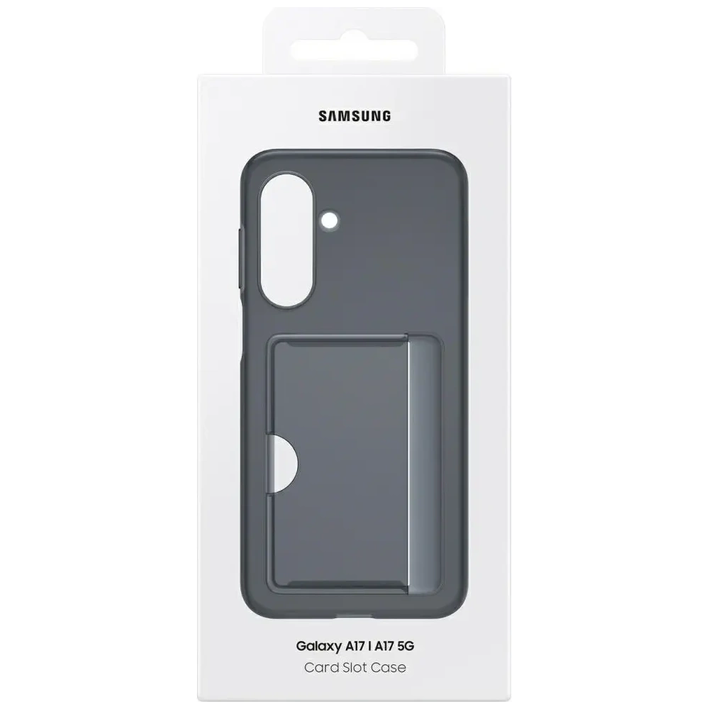 Etui Samsung Card Slot do Galaxy A17 czarny