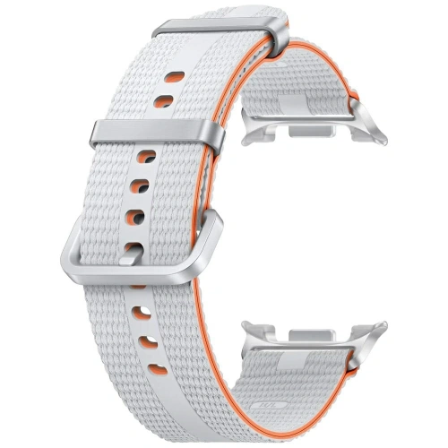 Pasek Samsung Athleisure do Galaxy Watch8 / Watch8 Classic (M/L) biały