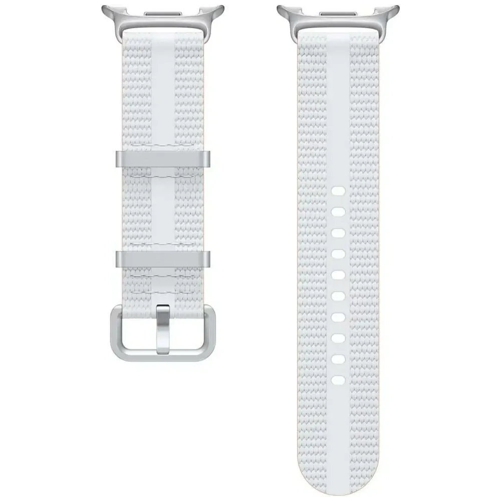 Pasek Samsung Athleisure do Galaxy Watch8 / Watch8 Classic (S/M) biały