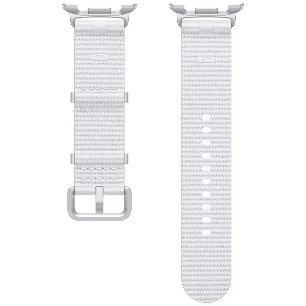 Pasek Samsung Athleisure do Galaxy Watch8 / Watch8 Classic (S/M) biały