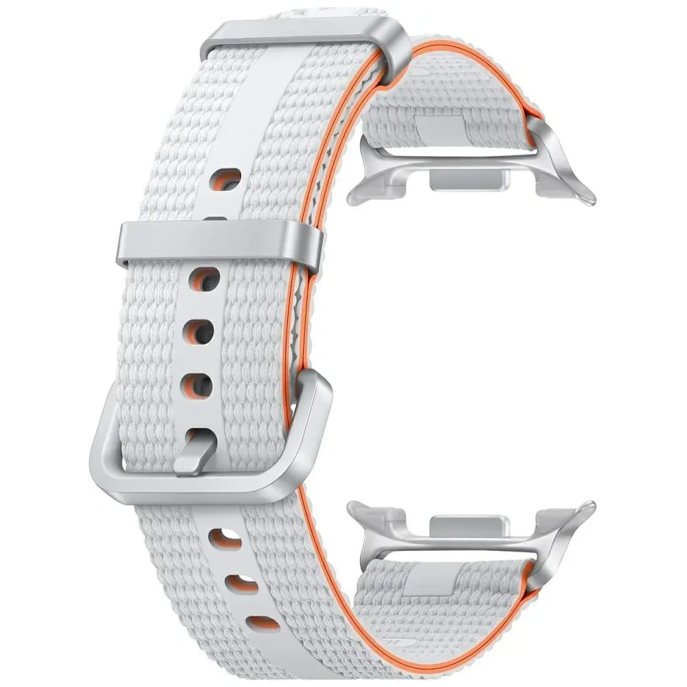 Pasek Samsung Athleisure do Galaxy Watch8 / Watch8 Classic (S/M) biały