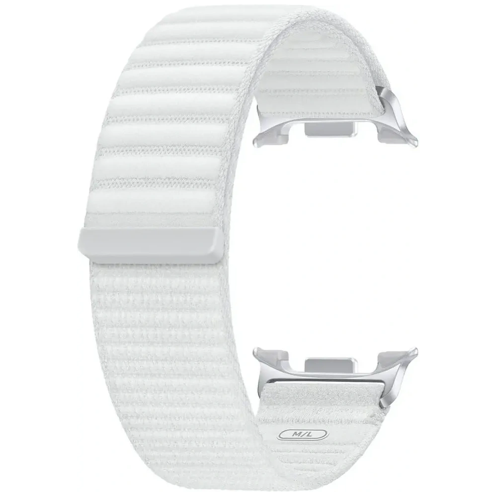Pasek Samsung Fabric do Galaxy Watch8 / Watch8 Classic (M/L) biały