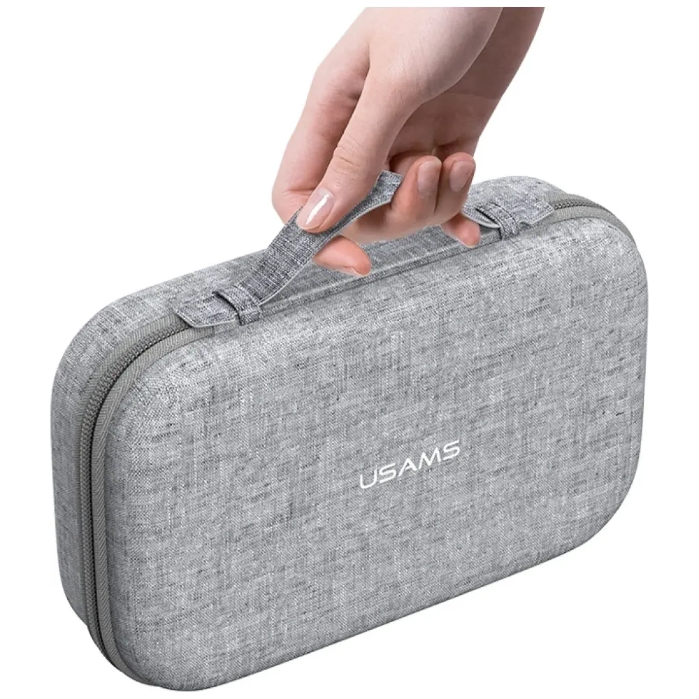 Torba do akcesoriów USAMS US-ZB263 szary
