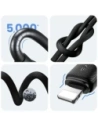 Kabel USAMS KY Series US-SJ694 USB-A / Lightning 2.4A 2m biały
