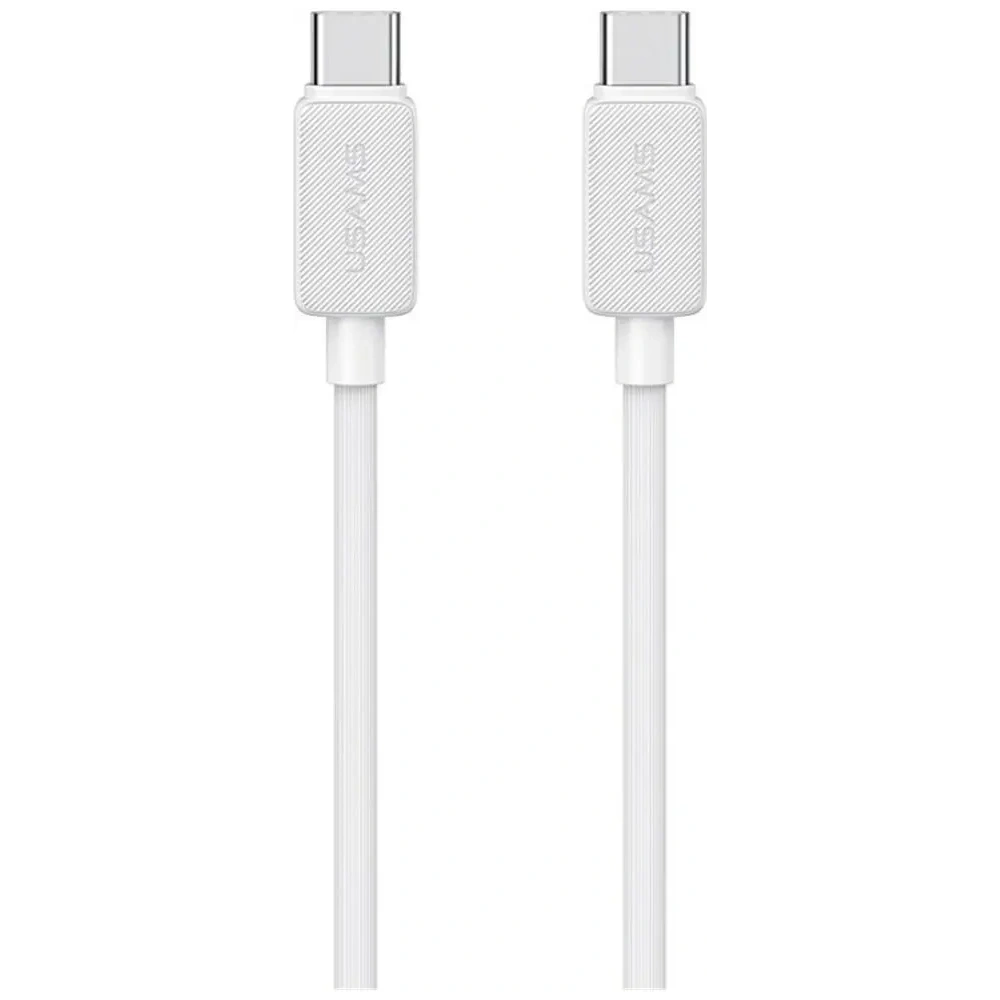 Kabel USAMS KY Series US-SJ696 60W USB-C / USB-C 2m biały