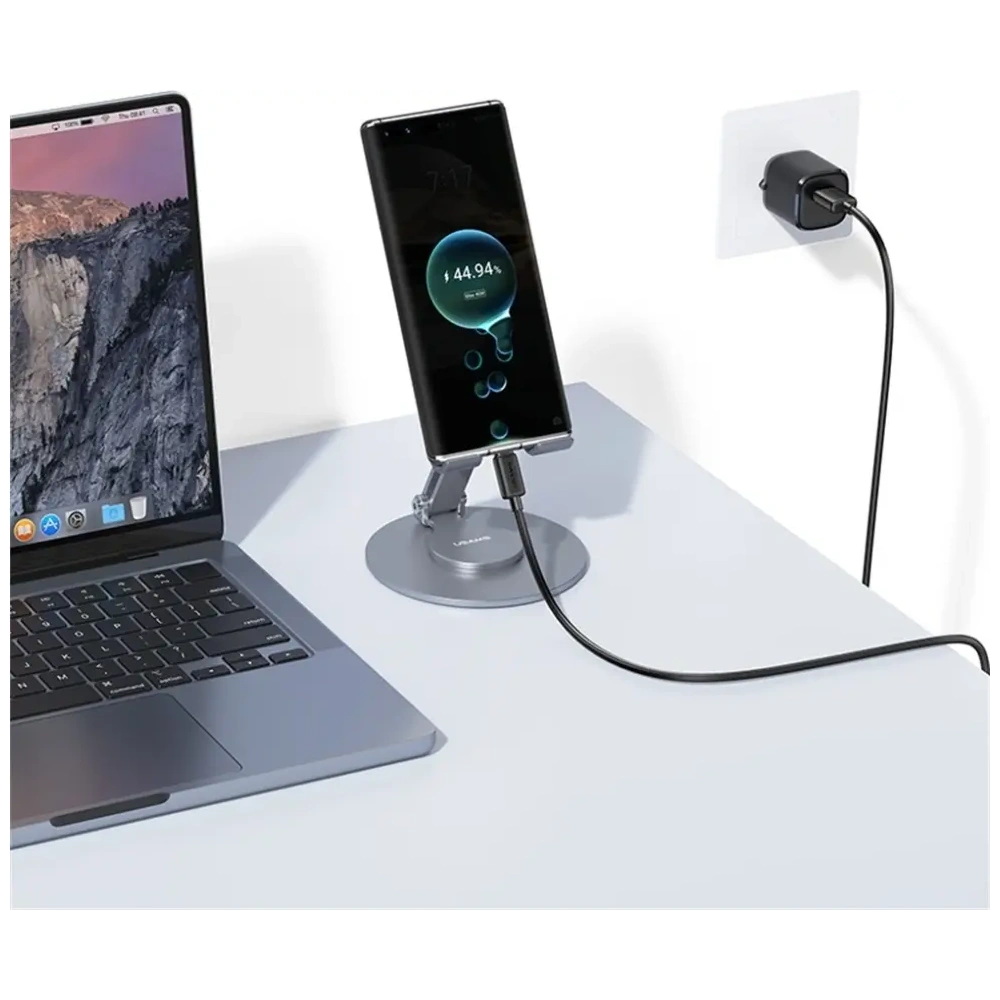 Kabel USAMS KY Series US-SJ698 3A USB-A / USB-C 3m biały