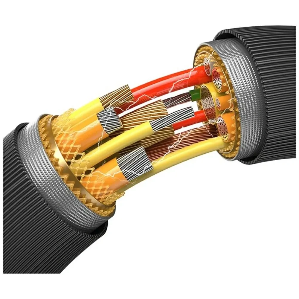 Kabel USAMS KY Series US-SJ701 60W USB-C / USB-C 3m czarny