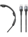 Kabel USAMS SJ759 U89 100W Fast Charging z masażerem czarny