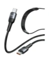 Kabel USAMS SJ759 U89 100W Fast Charging z masażerem czarny