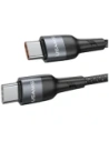 Kabel USAMS SJ759 U89 100W Fast Charging z masażerem czarny