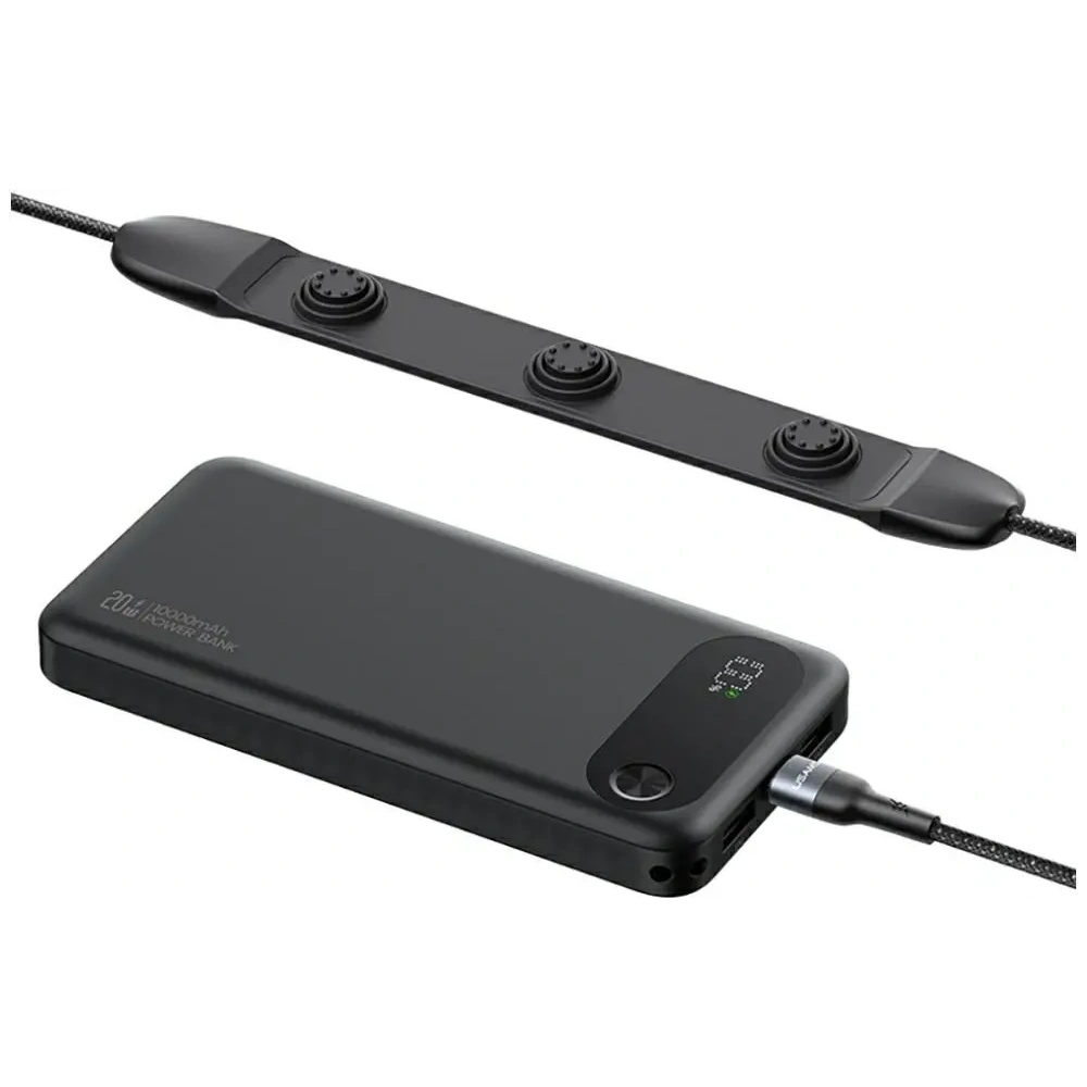 Kabel USAMS SJ759 U89 100W Fast Charging z masażerem czarny