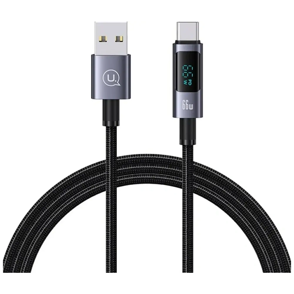 Kabel USAMS Sufeng Series US-SJ673 66W 6A Fast Charging USB-C do USB-A 1.2m tarnish