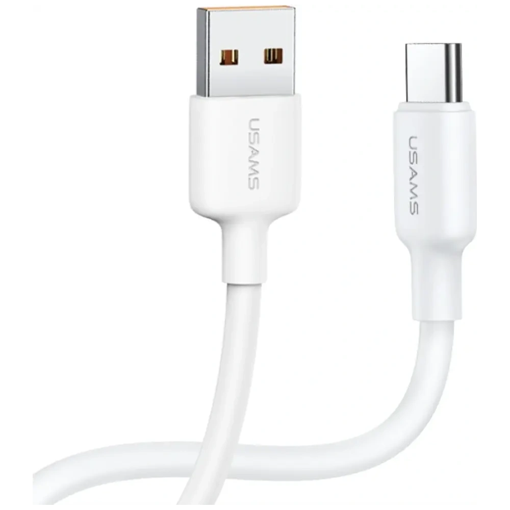 Kabel USAMS US-SJ603 U84 3A USB-C / USB-A 3m biały