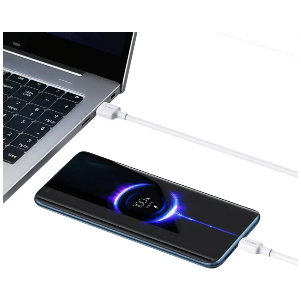 Kabel USAMS US-SJ603 U84 3A USB-C / USB-A 3m biały