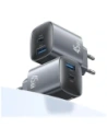 Ładowarka sieciowa USAMS CC290 T66 45W GaN USB-A, USB-C tarnish