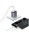 Ładowarka sieciowa USAMS CC290 T66 45W GaN USB-A, USB-C tarnish