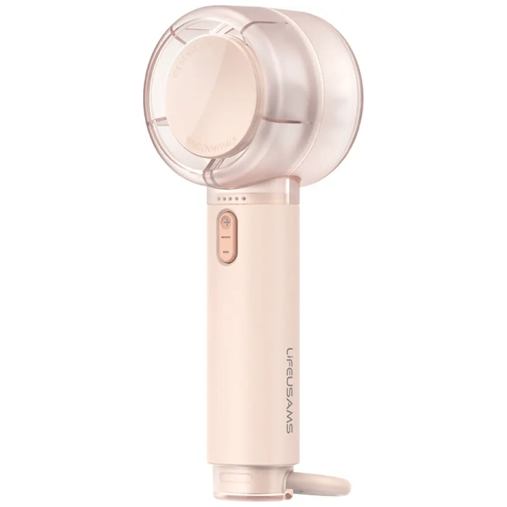 Wiatrak ręczny USAMS LiFE LU01 różowy